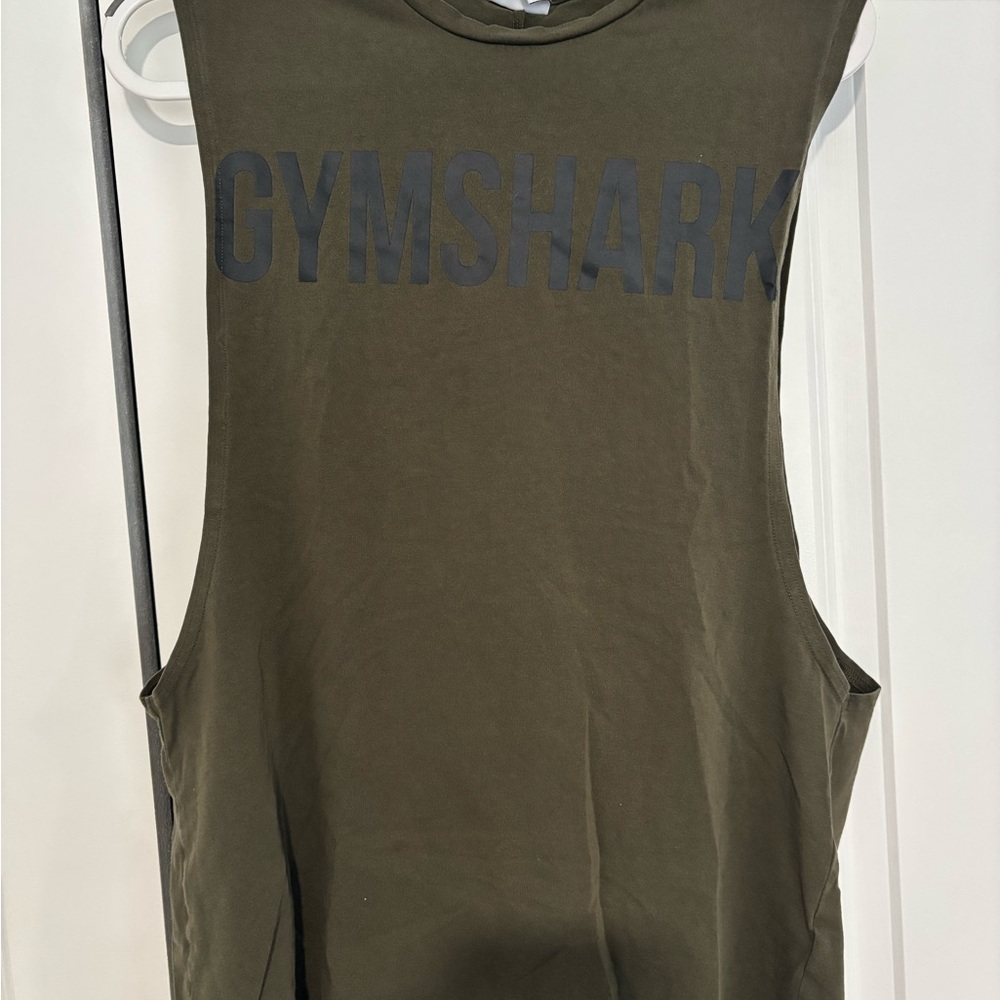 Gymshark Olive Green Men’s Tank Top